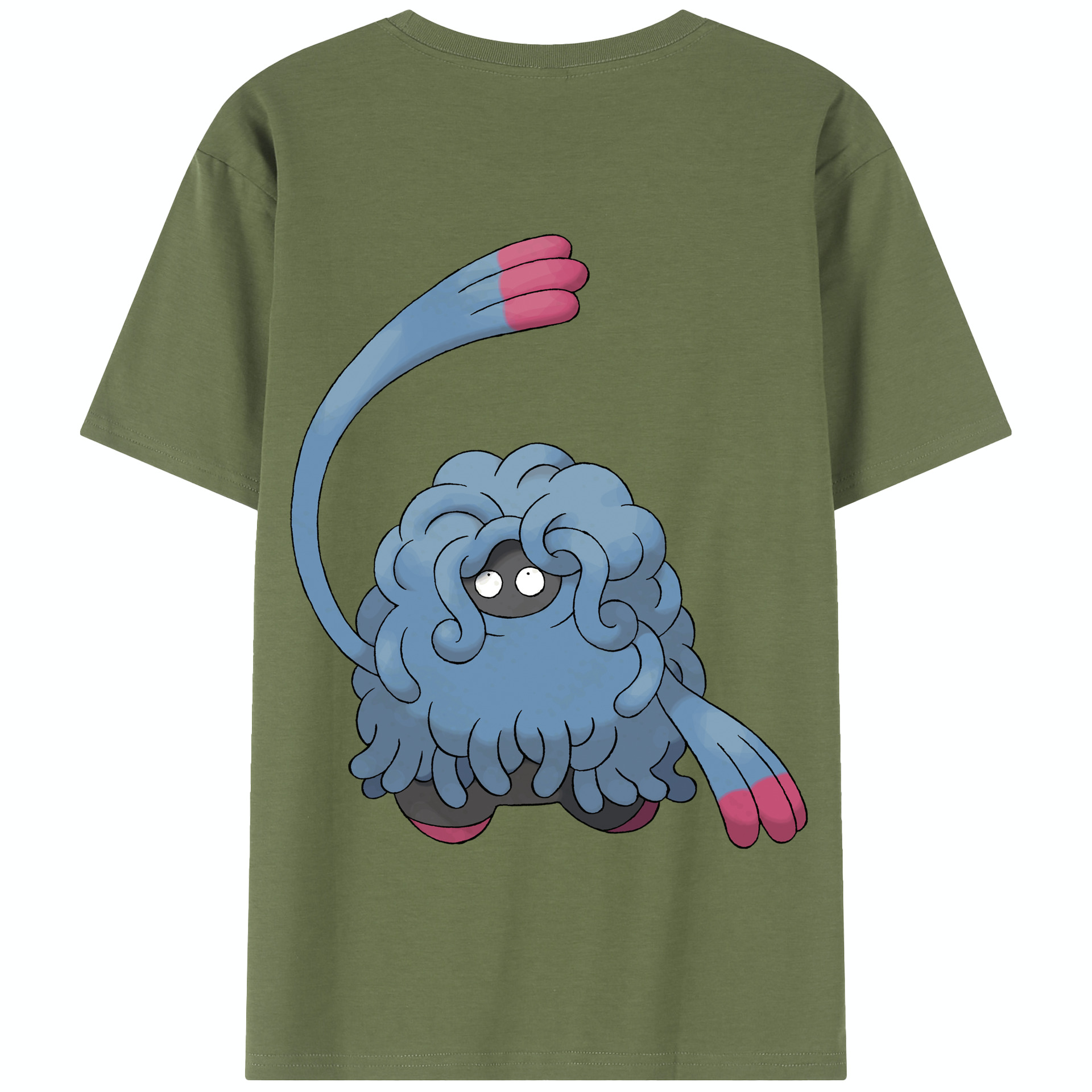 （画像用） ポケットモンスター Pokémon 綿100％半袖Tシャツ（背面プリント）